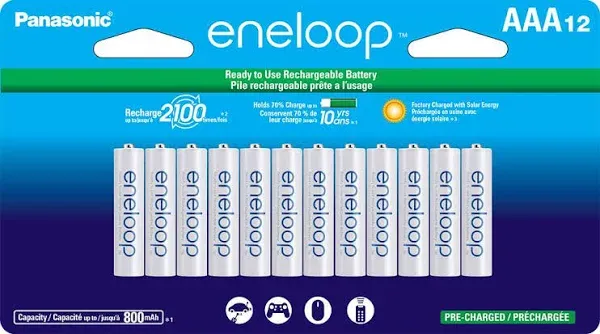 Panasonic Sanyo Eneloop BATTERY Batteries AA / AAA / 1 - 40 Pieces Selectable