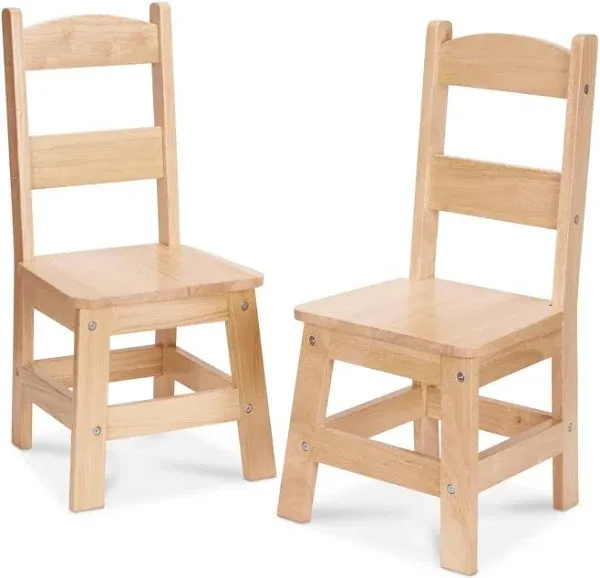 Natural Mission Chairs - Set of 2 - 2-5 years