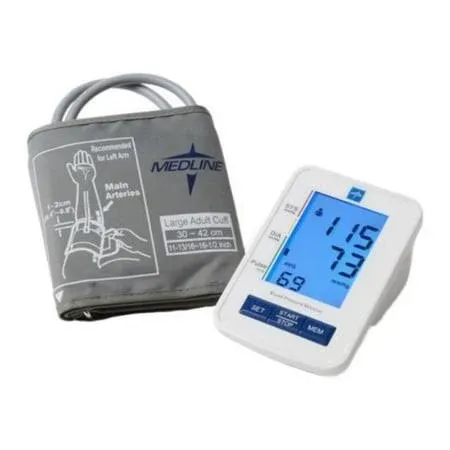 Medline BLOOD PRESSURE UNIT Automatic Digital 2 Cuffs ADULT BRAND NEW