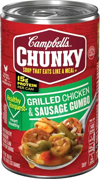 Campbell's Chunky Chicken and Sausage Gumbo Soup