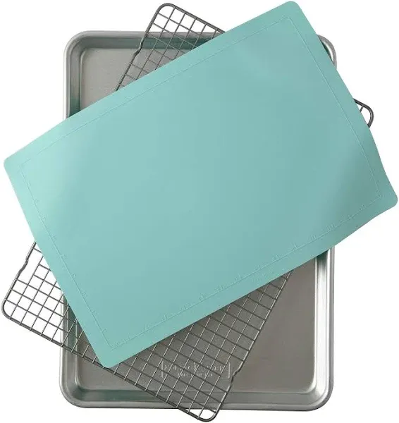 3-Piece Cookie Set, 1 Pack, with Aqua Baking Mat