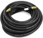 Goodyear Rubber Air Hose - 3/8in x 25ft Black