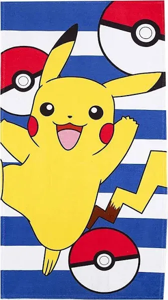 Pokemon Microfiber Beach Towel