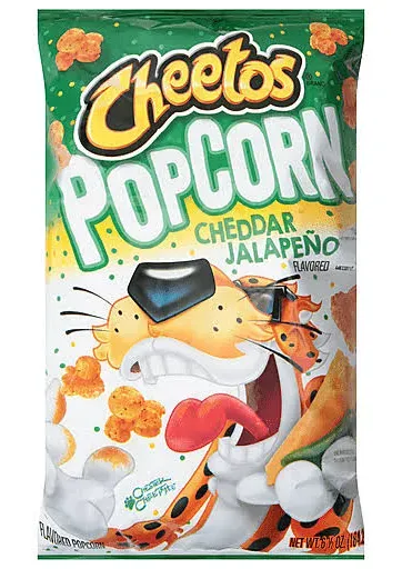 Cheetos Cheddar Jalapeno Popcorn