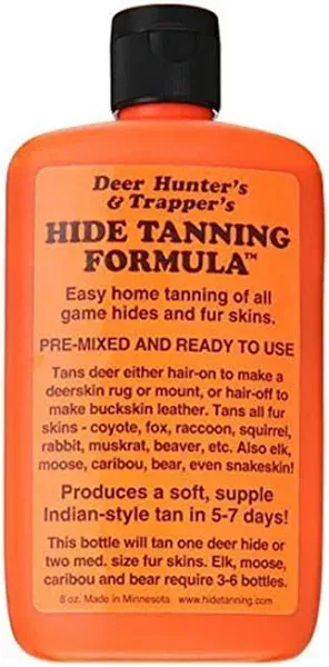 Cumberland's Deer Hunter's Hide & Fur Tanning Formula