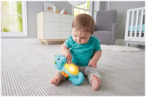 Fisher-Price Soothe & Glow Seahorse Blue