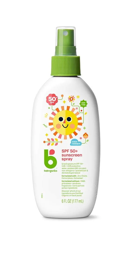 Babyganics SPF 50 Sunscreen Spray