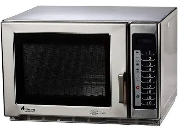 Amana RFS12TS 1200w Commercial Microwave w/ Touch Pad, 120v