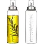 Oil Bottles Oil Dispenser for kitchen 17oz 2 Pack, Oil Container Kitchen Oliv...