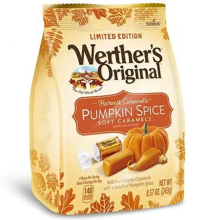 Werther's Original Pumpkin Spice Soft Caramels