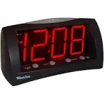 Westclox 66705A Standard Alarm Clock Black