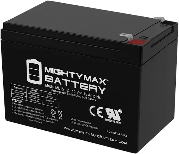 Mighty Max Battery 12V 18AH INT Battery Replaces GoGo Travel Mobility Elite LR SC40LR - 2 Pack