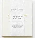 Engagement Journal | Gift for New Brides | Book for Couples: Ivory