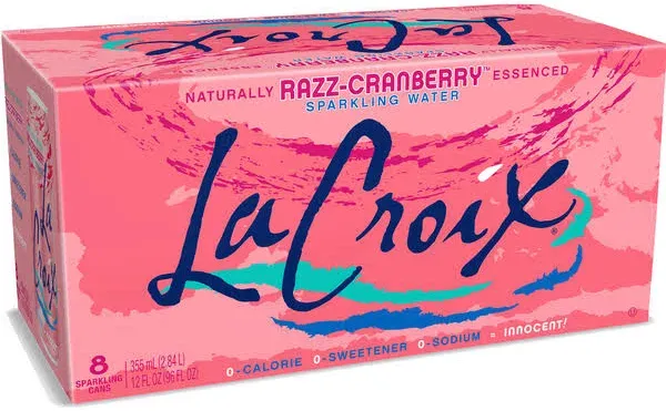 Lacroix Razz Cranberry Sparkling Water