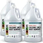 Clr Pro Calcium, Lime and Rust Remover, 1 Gal Bottle, 4/Carton