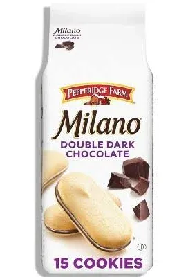 Pepperidge Farm Milano Double Milk Chocolate Cookies 3 Count / 7.5 oz