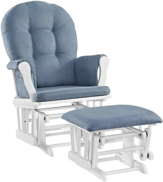 Angel Line Windsor Glider and Ottoman