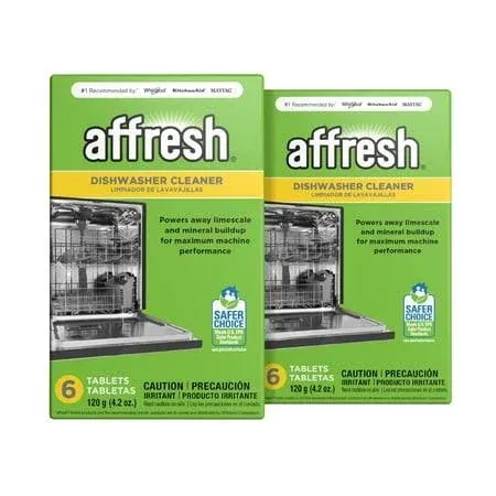 Affresh Dishwasher Cleaner, Tablets - 6 count