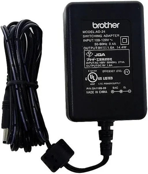 Brother AC Adapter for P-Touch Label Makers