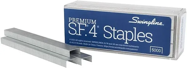 Swingline Staples, S.F. 4 Premium - 5000 staples