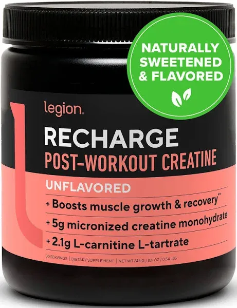 Legion Recharge Post Workout Creatine Monohydrate