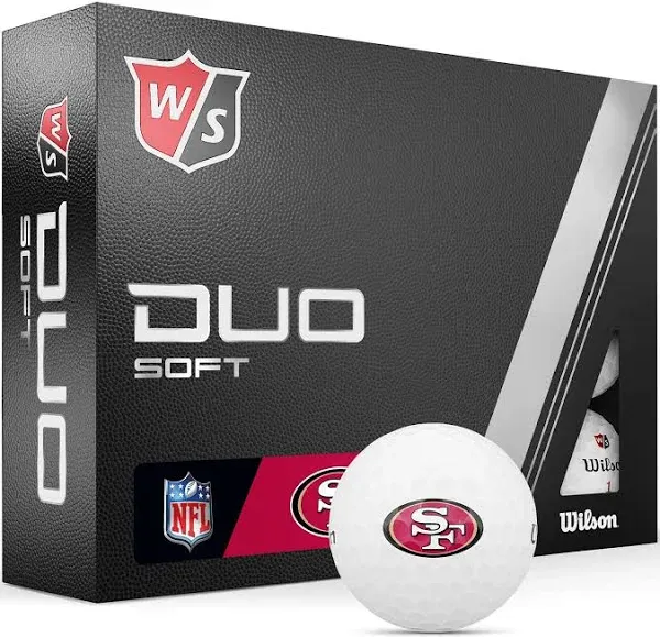 Wilson Staff Duo Soft NFL Golf Balls