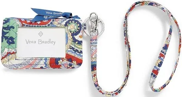 Vera Bradley Women's Zip ID Lanyard