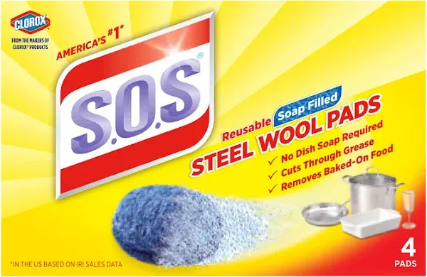 S.O.S Steel Wool Soap Pads