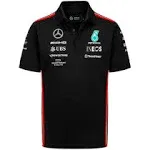 Mercedes AMG Petronas F1 2023 Team Polo - Black