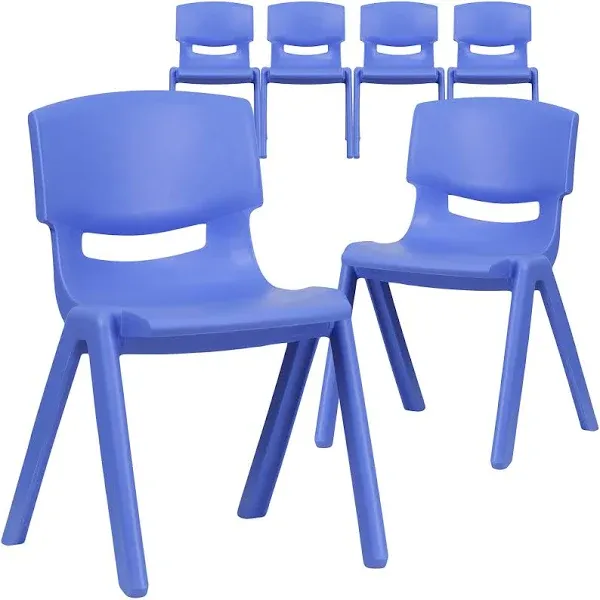 Flash Furniture Plastic Stackable School Chair Seat Height