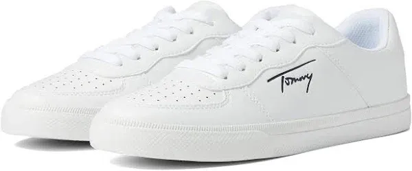 Tommy Hilfiger Women&#039;s TW Laguna  Lifestyle Sneakers Shoes  Size 10 White