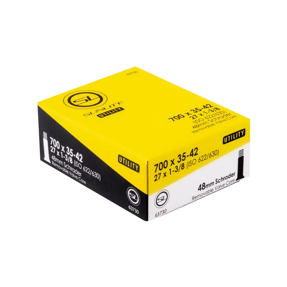 Sunlite Utili-T Standard Schrader Valve Tube 700c