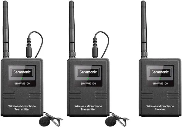 Saramonic SR-WM2100 2-Person Wireless Omni Lavalier Microphone System