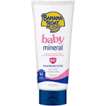 Banana Boat 100% Mineral Baby Sunscreen Lotion