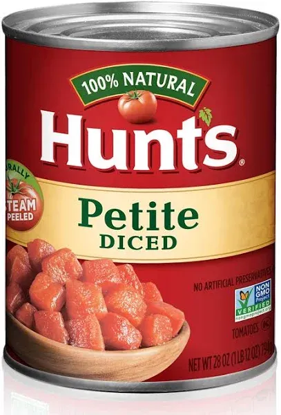 Hunt's Petite Diced Tomatoes