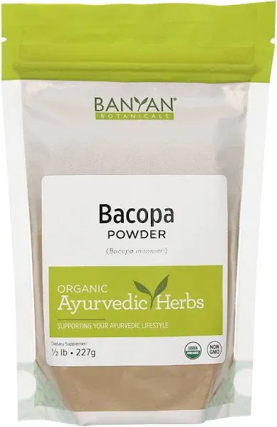 Banyan Botanicals, Bacopa Powder, 1/2 lb