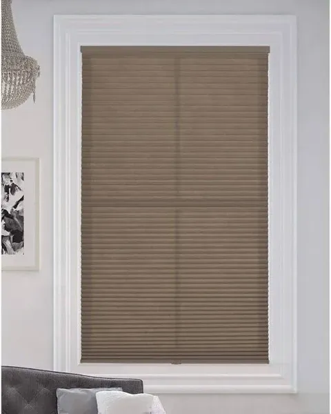 Blindsavenue Cordless Light Filtering Cellular Honeycomb Shade 9/16" Single Cell