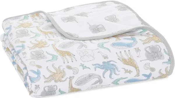 Aden + Anais Essentials Natural History Muslin Blanket