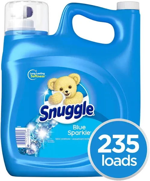 Snuggle Liquid Fabric Softener Blue Sparkle (188 Fluid Ounce 235 Loads)