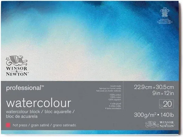 Winsor & Newton Professional Watercolor Paper Block