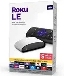 Roku LE HD Streaming Media Player Wi-Fi® Enabled with High Speed HDMI ® Cable