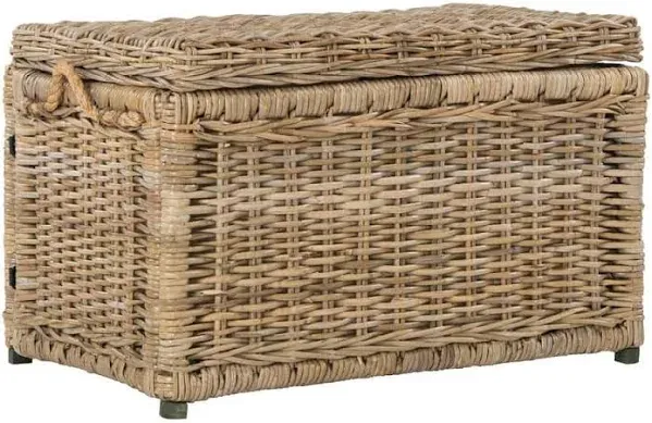 happimess Jacob 30" Wicker Storage Trunk, Natural