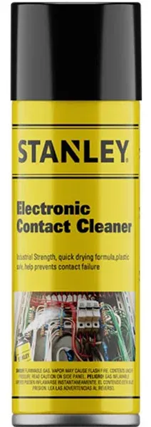 Stanley Contact Cleaner Spray Precision Electronics Cleaning for Circuit Boards