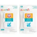 Munchkin Arm and Hammer Pacifier Wipes, 72 Pack, Size: 2 PK, White