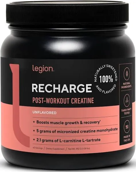 Legion Recharge Post Workout Creatine Monohydrate