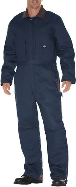 NWT Dickie&#039;s Men&#039;s Insulated Blended Duck Full Coverall Size XL SHORT $170 3D87