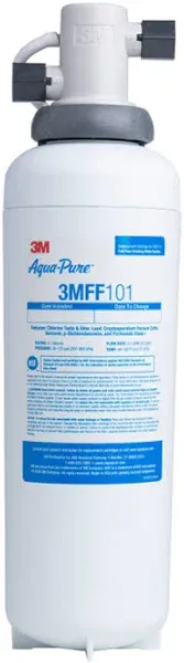 3M 3MFF100 Aqua-Pure Under Sink Full Flow Water Filter System