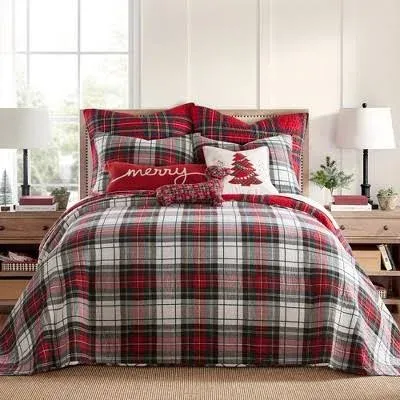 Levtex Home Spencer Plaid Quilt Plaid