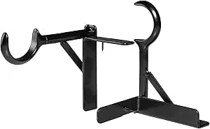 Spark Innovators Tap Bracket - As Seen On TV! BEST Instant Curtain Brackets, Black