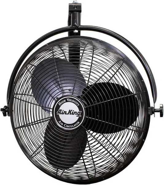 Air King 9020 20 Inch 3670 CFM Industrial Grade Wall Mount Fan